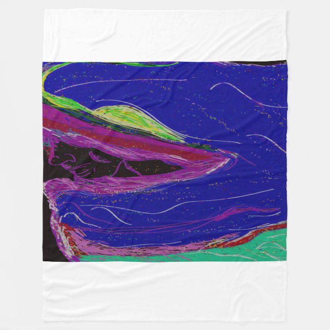 Mythological Art Fleece Blanket (Vorderseite)