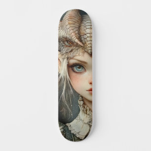Mythological Dragon Nymph Girly Skate Deck Skateboard