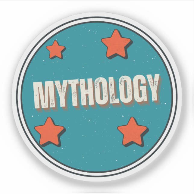 Mythologie Aufkleber (Vorderseite)