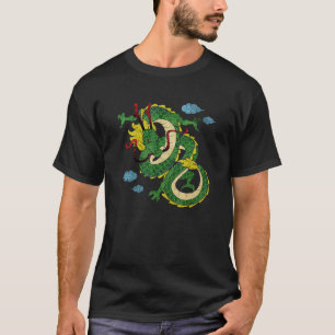Mythologie der chinesischen Dragon Illustration-Ch T-Shirt