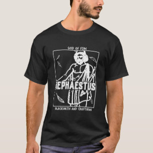Mythologie Hephaestus Gott des Feuerschmiedes und  T-Shirt