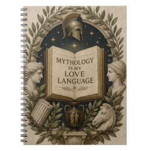 Mythologie ist meine Liebessprache Griechische Myt Notizblock