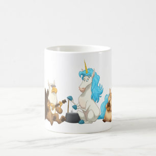 Mythologische Krug-Band-Tasse Tasse