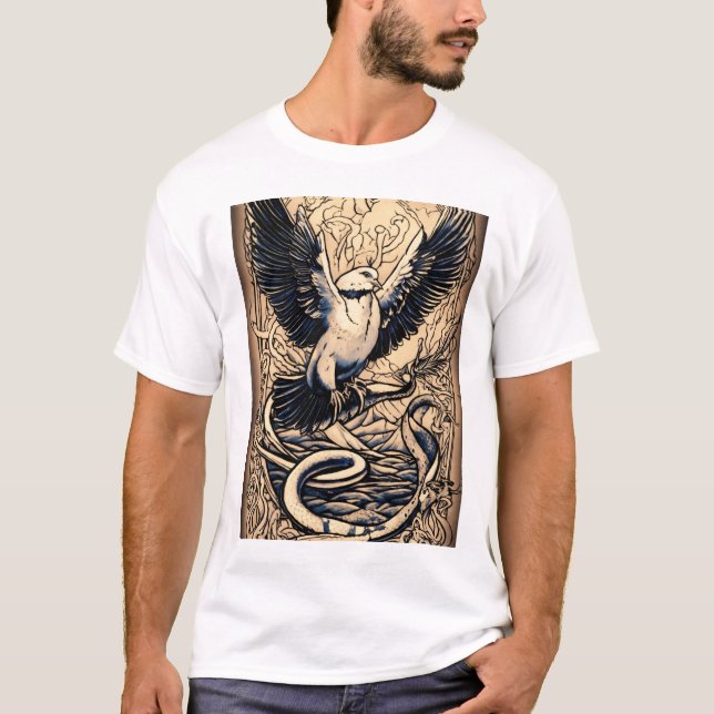 Mythologische Wunder" T-Shirt (Vorderseite)