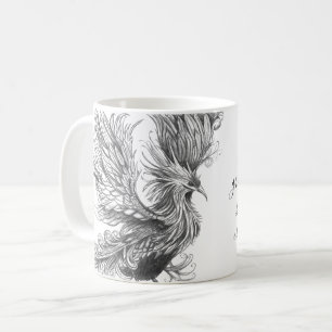 Mythologischer Phönix-Becher Kaffeetasse