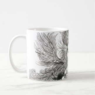 Mythologischer Phönix-Becher Kaffeetasse