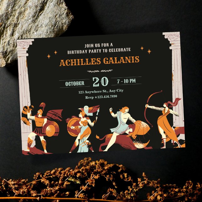 Mythology Heroes Einladung (Von Creator hochgeladen)