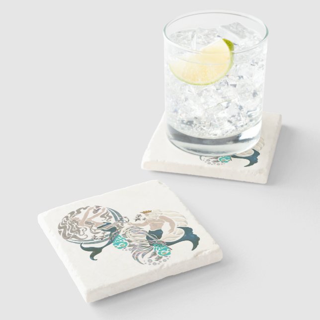 Mythos der neuen Epoche der Kunst des Volkes Steinuntersetzer (Seitenansicht)