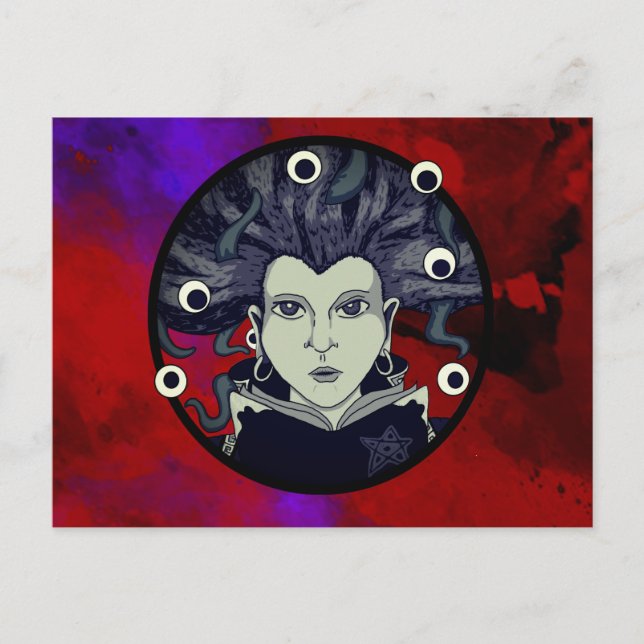 Mythos Mistress Postcard Postkarte (Vorderseite)