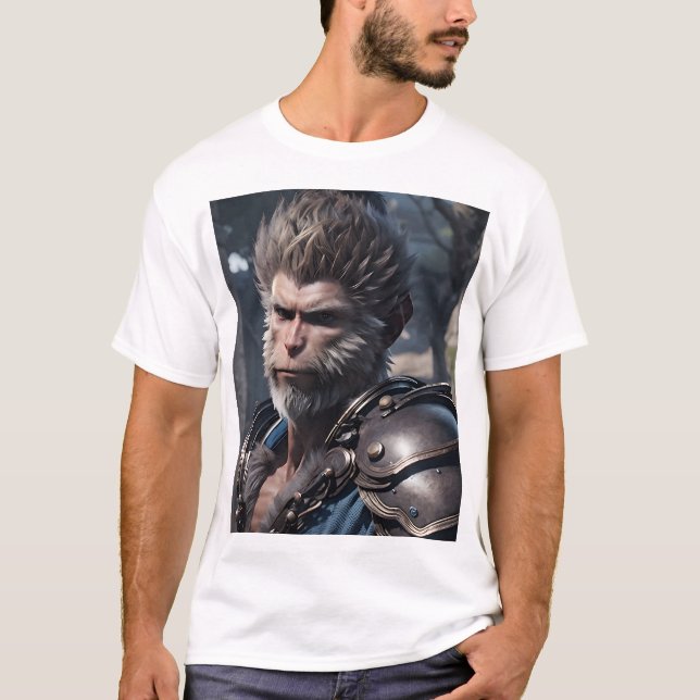 Mythos wukong mythischer Held T-Shirt (Vorderseite)