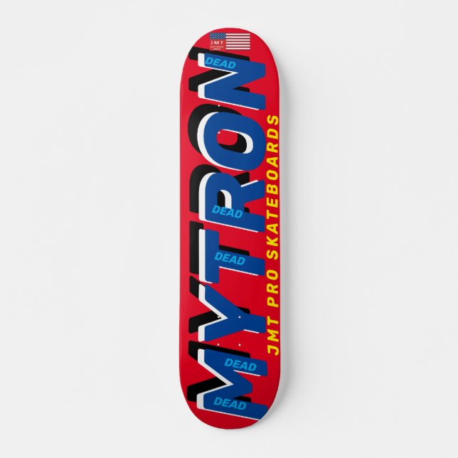 MYTRON DEAD 7 3/4" Skateboard Deck (Vorne)