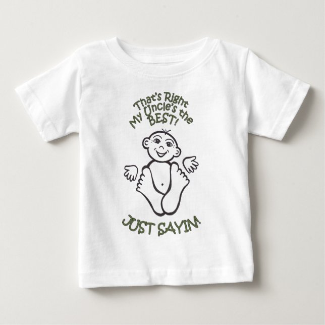 myuncle baby t-shirt (Vorderseite)