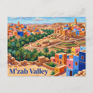 M'zab-Tal Algerien Postkarte