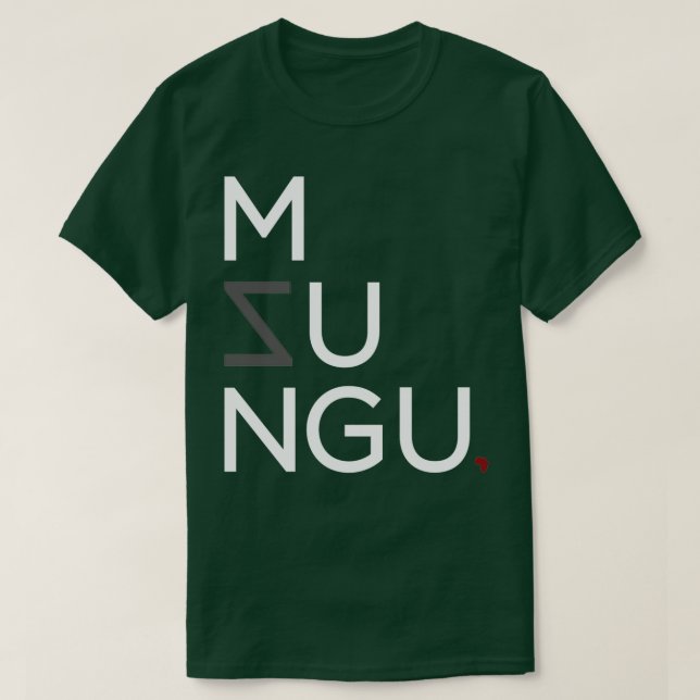 Mzungu T-Shirt (Design vorne)
