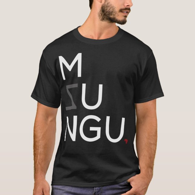 Mzungu T-Shirt (Vorderseite)