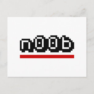 n00b postkarte