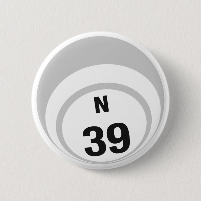 N39 Bingo-Ball-Taste Button (Vorderseite)