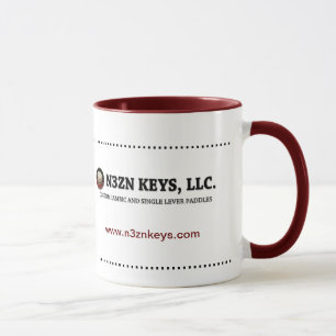 N3ZN SCHLÜSSEL, LLC-LOGO-SCHALE TASSE