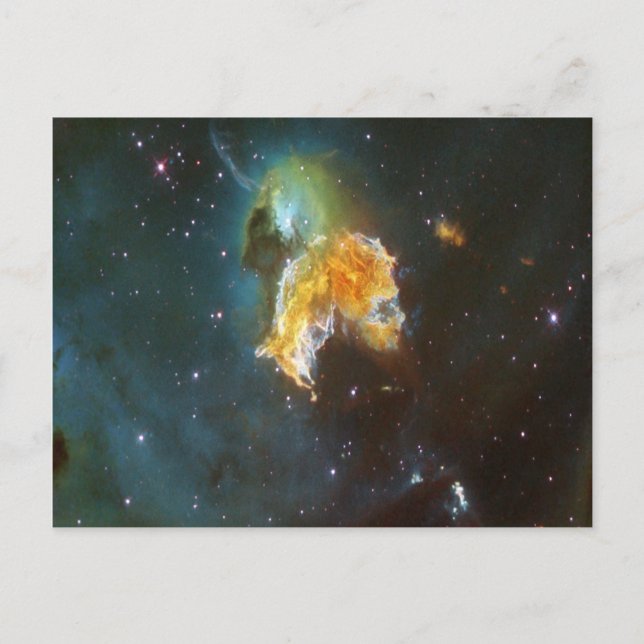 N63A Lady des Nachthimmels Postkarte (Vorderseite)