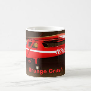 N714NY, orange Zerstampfung Kaffeetasse