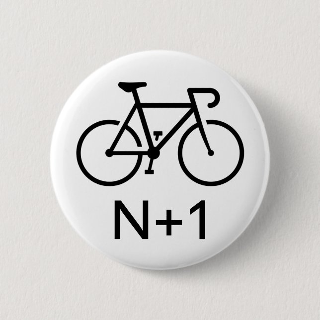 N+1 Bike Button (Vorderseite)