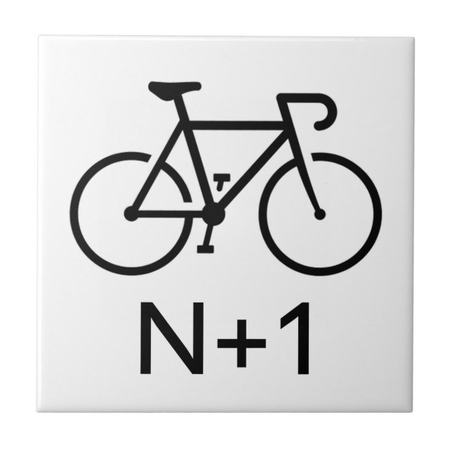 N+1 Bike Fliese (Vorderseite)