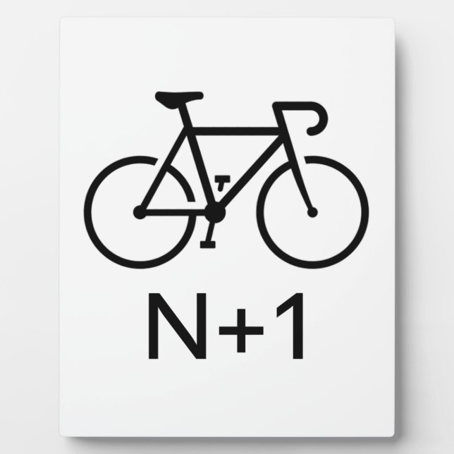 N+1 Bike Fotoplatte (Vorderseite)