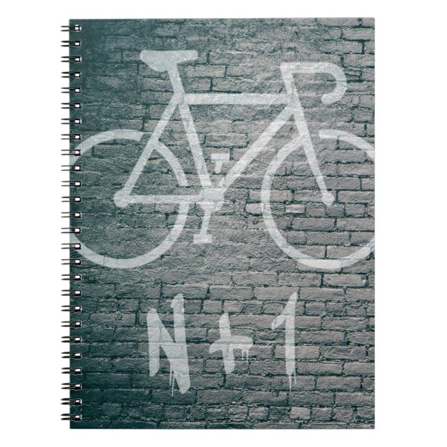 N+1 Bike Graffiti Notizblock (Vorderseite)