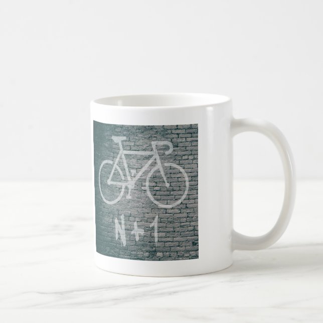 N+1 Bike Graffiti Tasse (Rechts)