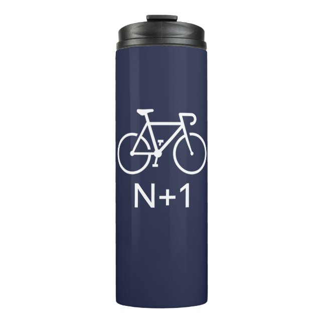 N+1 Bike Thermosbecher (Vorderseite)