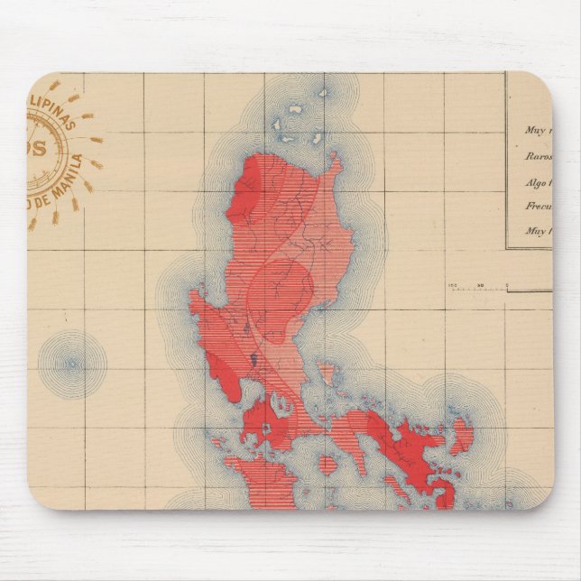 n 6 Verteilungstabletten Zeichen Mousepad (Vorne)