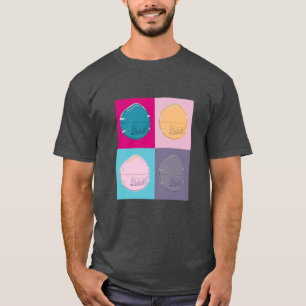 N-95 Maskiert Pop Art Style T-Shirt