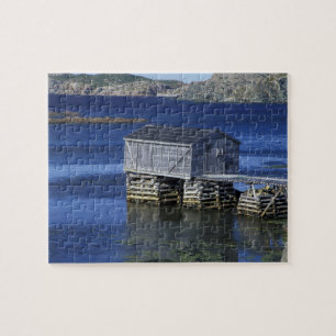N.A., Kanada, Neufundland, Durrell. Fischen Puzzle