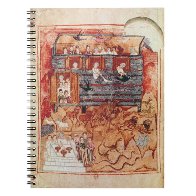 N.A.L 2334 fol.10v Noah Arche, von 'De Tours Pent Notizblock (Vorderseite)