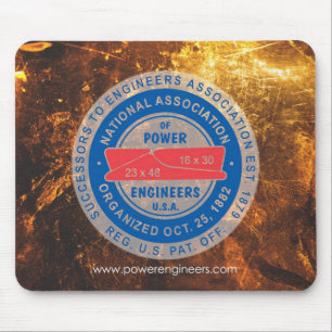 N.A.P.E. Feuer-Logo Mousepad