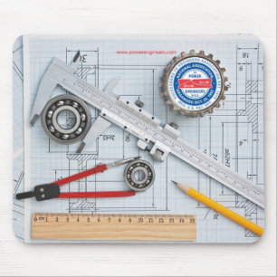 N.A.P.E. Technik bearbeitet Mousepad