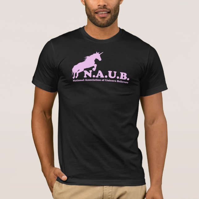 N.A.U.B Einhorn-Gläubiger T-Shirt (Vorderseite)