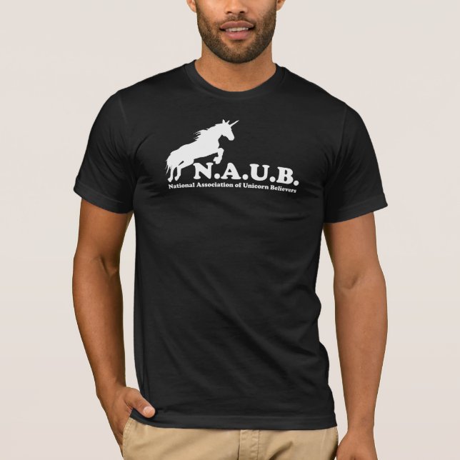 N.A.U.B Einhorn-Gläubiger T-Shirt (Vorderseite)