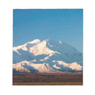 N.A., USA, Alaska.  McKinley in Denali Notizblock