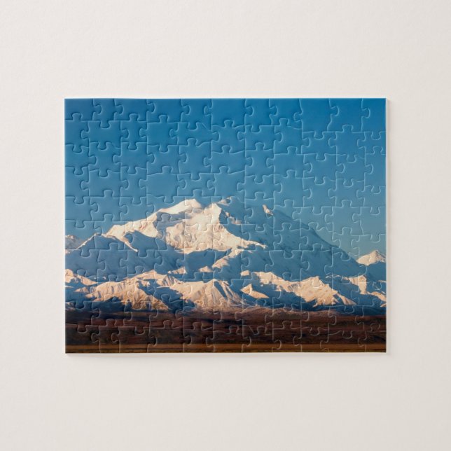 N.A., USA, Alaska.  McKinley in Denali Puzzle (Horizontal)