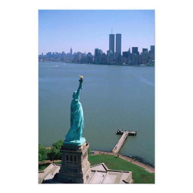 N.A., USA, New York, New York City. Die Statue Fotodruck (Vorne)