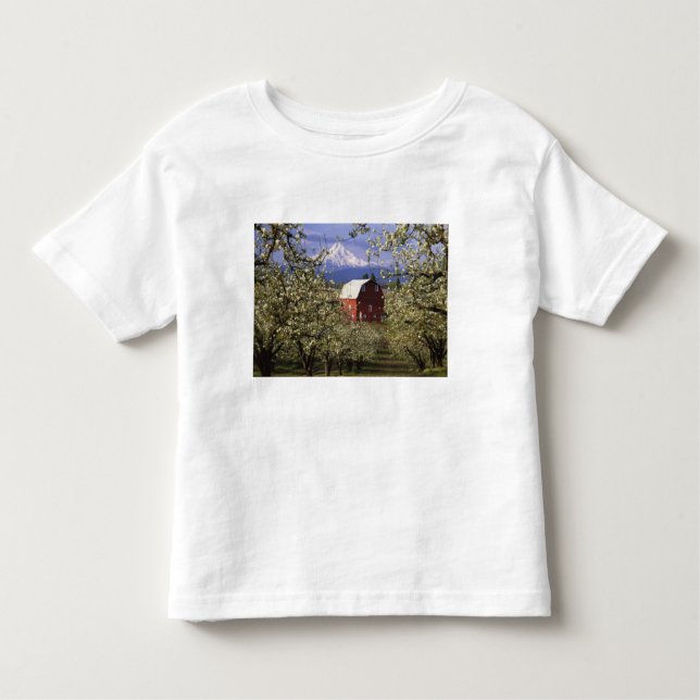 N.A., USA, Oregon, Hood River County. Rot Kleinkind T-shirt (Vorderseite)