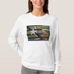 N.A., USA, Texas, Lake Buchanan, Flagge von Texas T-Shirt