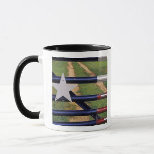 N.A., USA, Texas, See Buchanan, Texas-Flagge Tasse