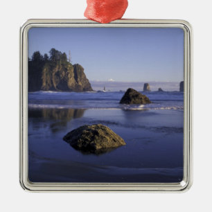 N.A., USA, Washington, Olympic National Park, 3 Silbernes Ornament