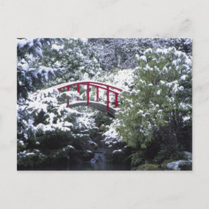 N.A., USA, Washington, Seattle. Mondbrücke in 2 Postkarte