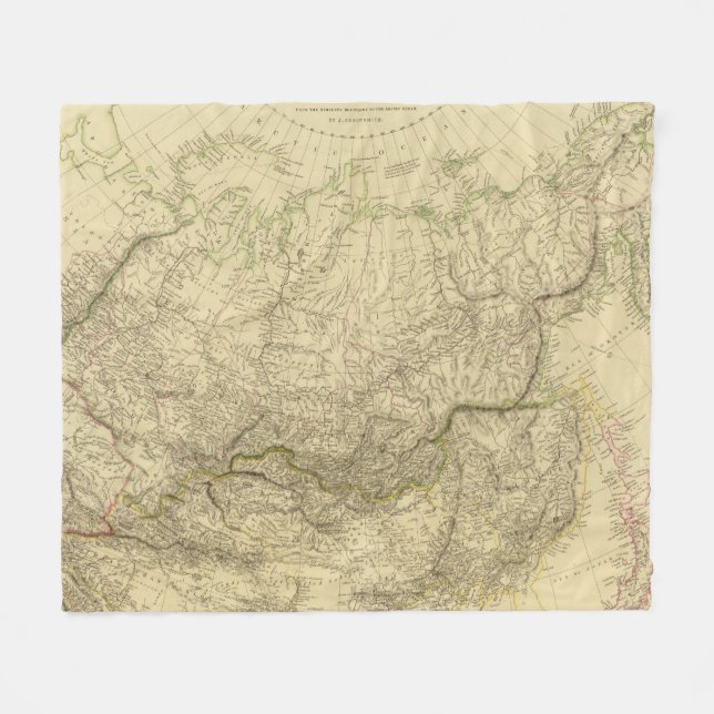 N Asien Fleecedecke (Vorderseite (Horizontal))
