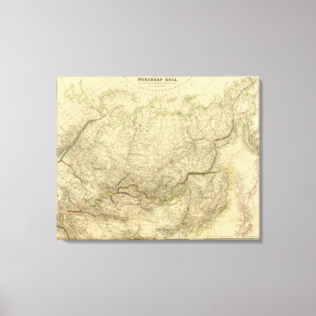 N Asien Leinwanddruck (Vorderseite)