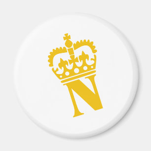 N - Buchstabe - Name Magnet