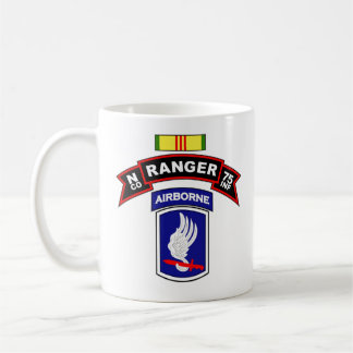N Co, 75. Infanterie - Förster - 173d Abn, Vietnam Kaffeetasse